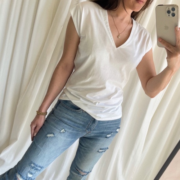 JEANS mid rise skinny jeans — Medium Wash - Picture 6 of 7